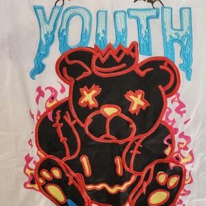 Menbers Only Tshirt mens  Size XXLl Forever Youth Logo Stiched